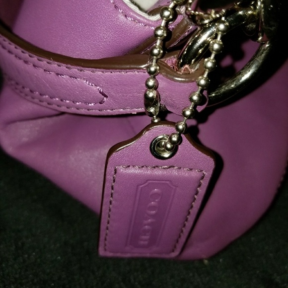 Coach Purse F17217 Berry Purple - Picture 4 of 8